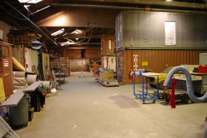 Front of back shop